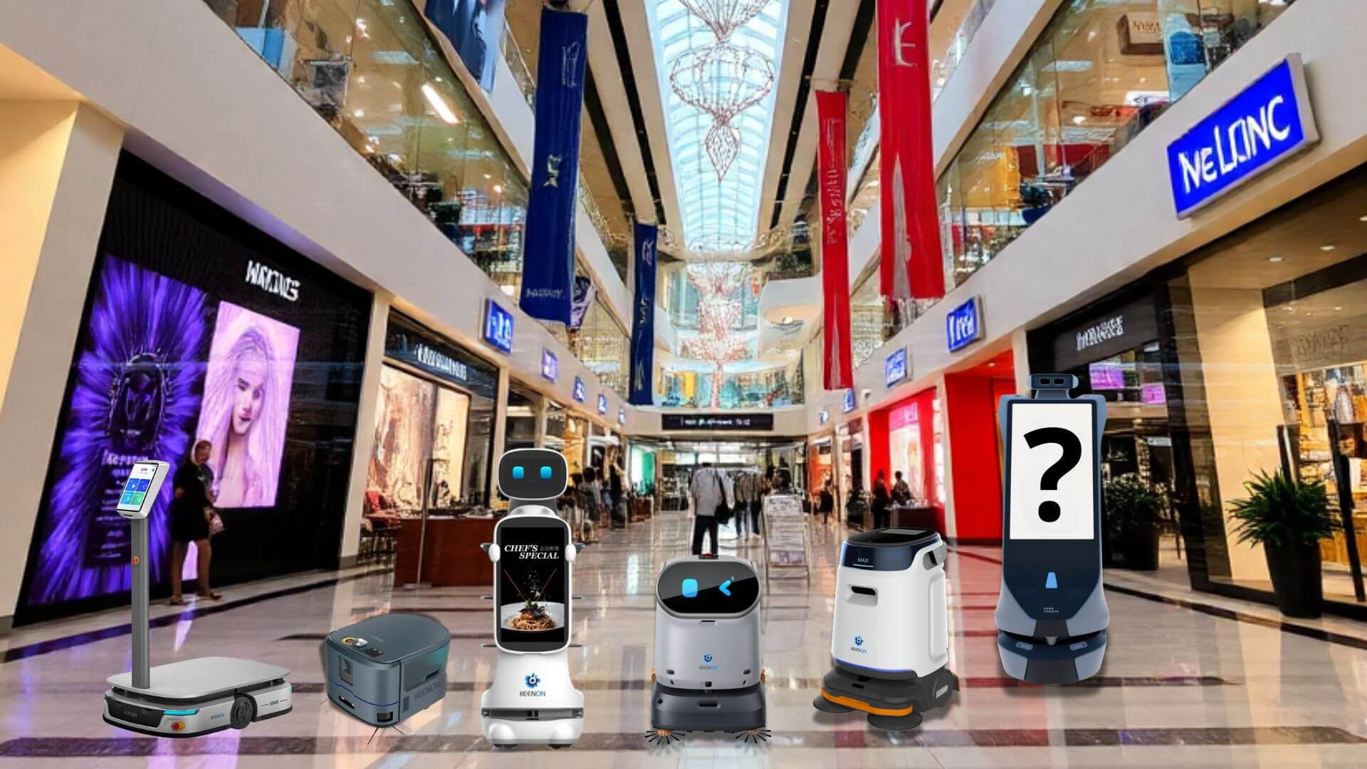 Butikkroboter Norge - 4 robotløsninger for moderne butikker og kjøpesentre