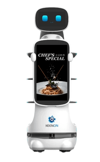 DinerBot T10 servitorrobot for hotellrestauranter i Norge