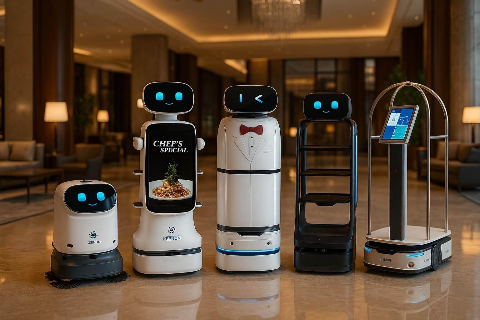 Hotellroboter Norge - 5 robotløsninger for moderne hoteller