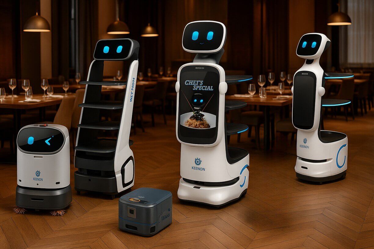 Restaurantroboter Norge - 5 robotløsninger for moderne restauranter